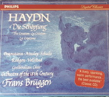 HAYDN : A TEREMTÉS   FRANS BRÜGGEN  ORCHESTRA OF THE 18 TH CENTURY   2 CD