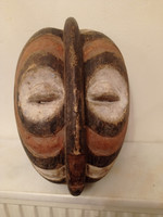 Antik Luba népcsoport maszk Congo Kongó africká maska 333 fal 20 4680