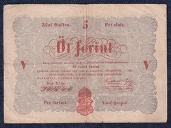Szabadságharc (1848-1849) Kossuth bankó 5 Forint bankjegy 1848 (id51250)