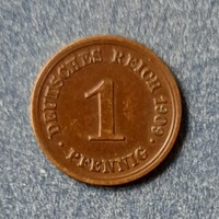 Germany - 1 pfennig 1909 e