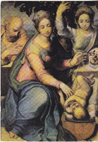 Képeslap / Marco Pino or Marco da Siena / festménye