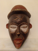 Antique Pende People Hat Mask Congo African Mask 353 Dob 31 4651