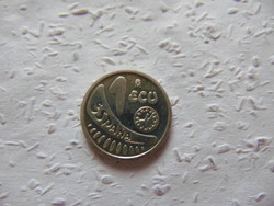 Spanyolország ezüst 1 ecu 1989 PP 6.82 gramm