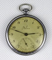 1I529 vintage working seconds flashy molnia pocket watch
