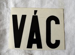 Retro sticker vac