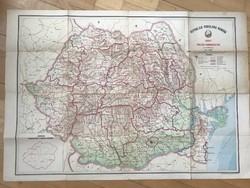 Románia térkép