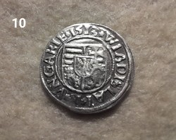 II. Ulászló denarius 1513 kg ag silver