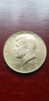 Fél dollár USA, Kennedy Fél dollár 1965, Kennedy Half Dollar USA 1965.