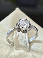 Kézi készítésű ezüst gyűrű valódi Topáz kővel