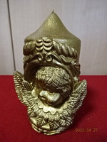 Angelic, gilded decorative candle, height 15 cm. He has! Jókai.