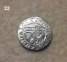 II. Ulászló denarius kh 22 ag silver