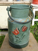 Old painted jug