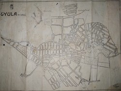 Gyula r. T. City map