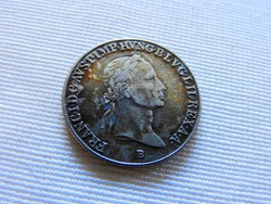 1835 B nail mine silver Madonna 20 pennies Austrian Kreuzer i. Francis patinated !! Last year! (Iwd)