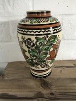 Korondi kerámia Józsa Lajos nagyméretű váza