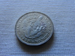 1938 ezüst Madonnás 2 pengő  (IY3)