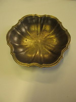 Old copper bowl, centerpiece