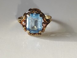 1.- Ft. 1966- Antik 14k arany gyűrű (58)