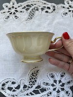 Régi körben aranyozott csontszínű Rosenthal Regina teás csésze