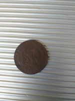 1856-os 10 Centimes