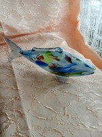 Muranoi jellegű üveg hal