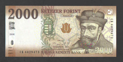 2000 forint 2020. "CK"!! UNC!!
