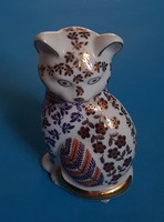 LIBRASCO japán porcelán macska . Kézi festés