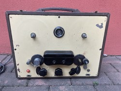 Szalagos orsós magnó antik retro rádió Vörös Szikra Gyár
