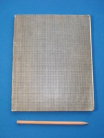 Századelős vonalas füzet, irka (Rigler József Papírneműgyár cca 1900)
