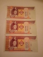 Unc papírpénz, Mongólia, 20 Tugrik !! 2011 !! 3 sorkövető !!