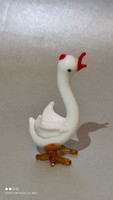 Murano glass duck bird figurine