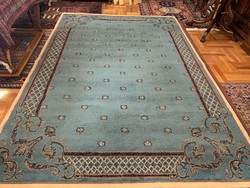 Kék színvilágú 3x2 m török szőnyeg