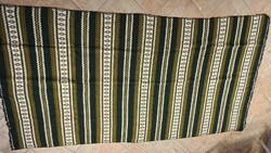 Poison green woven thick carpet - tablecloth