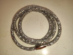 Mágnes záras kristály nyaklánc/karkötő