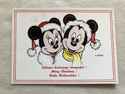 Walt disney christmas postcard