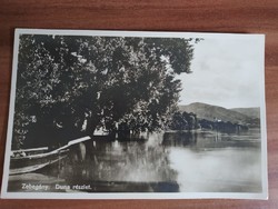 Old postcard, zebegény, Danube detail, karinger edition, July 22, 1934.