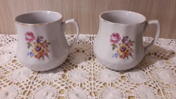Drasche, antique, beautiful floral, pot-bellied, pot-bellied mug, only the one on the left is available!!!