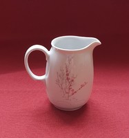 Kahla német porcelán tej tejszín kiöntő virág mintával