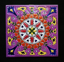 Oriental patterned tiles