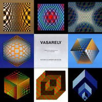 Victor vasarely (d´après) - hexagone - full folder