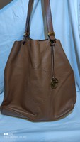 Vintage Michael Kors " Hobo" nagy méretű konyak vagy mogyoró színű bőr táska