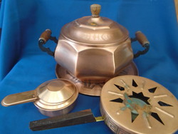 Very serious copper cooking pot nice for large size outdoor hikers at home