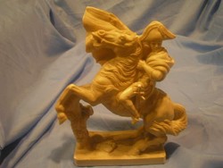 N19 the beauty of Napoleon large heavy 26 x 15cm equestrian marked statue for sale discounted
