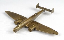 1I694 old bronze junkers ju-86 bomber aircraft mockup