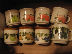 Biltons retro english fruit mugs
