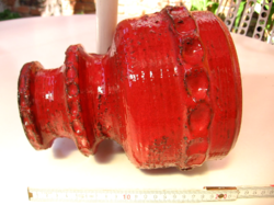 Retro red carstens vase 7324 - 20 design dieter peter