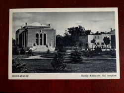 Szombathely Horthy Miklós Square - postcard 1941
