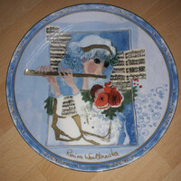 Goebel rosina wachtmeister porcelain wall decorative plate, wall plate