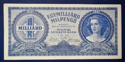 Magyarország 1 milliárd Milpengő 1946 XF-