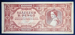 Magyarország 100000 B.-Pengő 1946 XF